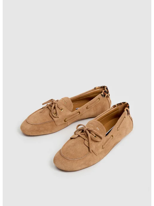 PEPE JEANS LONDON Лоферы замшевые, желтый, фото 4