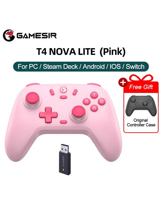 Gamesir Nova Lite геймпад Pink, розовый