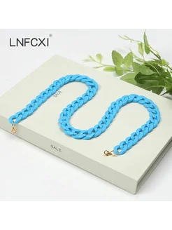 LNFCXI Акриловые Цепочки для Очков и Масок 3 Sky Blue