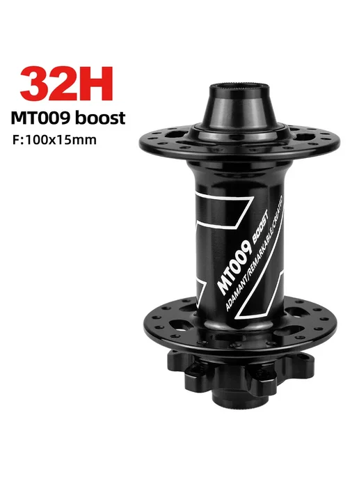 ARC Втулка передняя MT009 BOOST 28H 100x15mm, черный