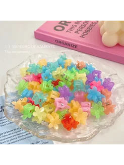 Нет бренда Заколки-крабики для волос 20pcs, C-Flower