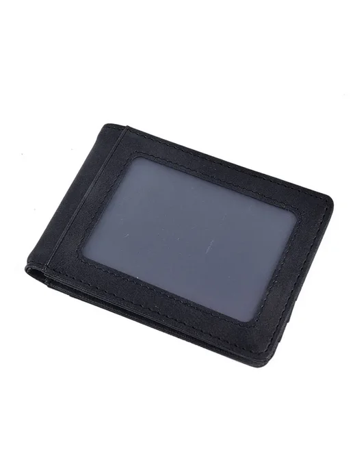 Нет бренда Мужской кошелек-клатч черный, RFID-защита, держатель карт, коричневый, фото 3