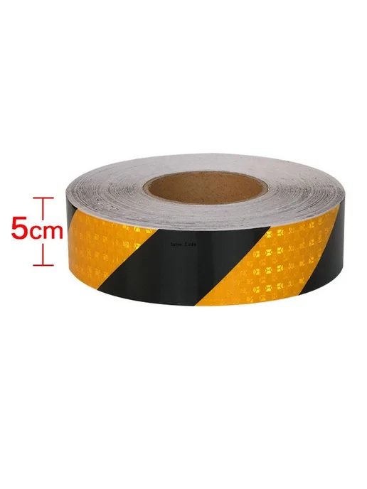 Satop Cinta Светоотражающая лента Satop Twill 5м жёлто-чёрная водонепрон, 5 м
