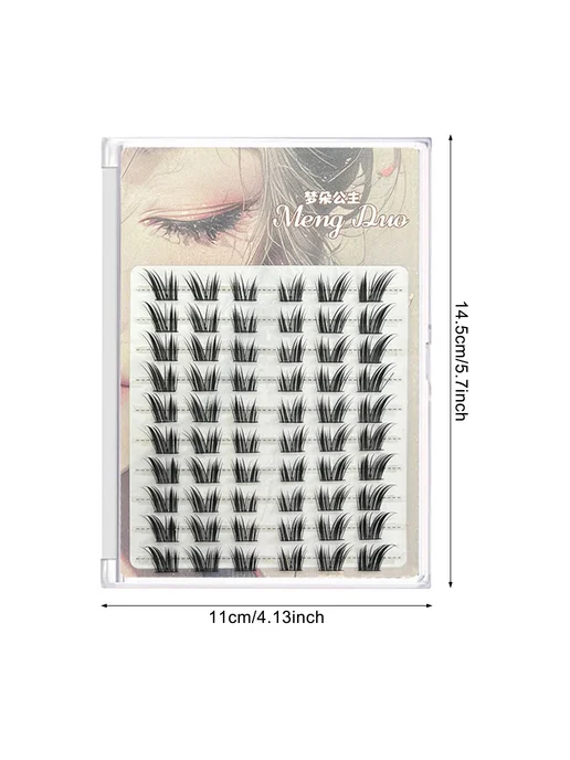 Нет бренда 3D Накладные Ресницы для Косплея 1box 60pcs, 60 шт