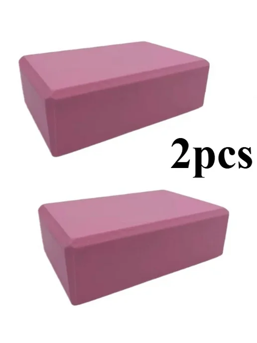 Нет бренда Блоки для йоги EVA 2 шт. Розовый, 2pcs pink, 2 шт, 2 шт