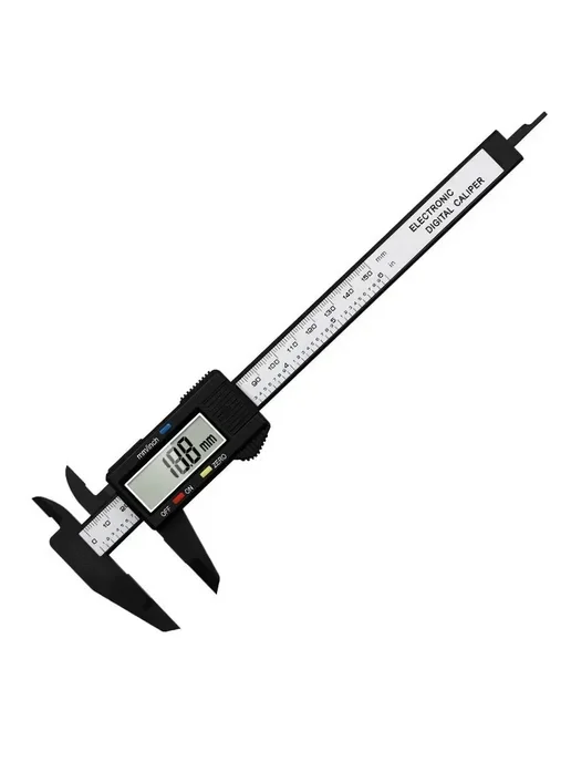 PINTUDY Цифровой штангенциркуль 150 мм electronic silver, серебристый, фото 6