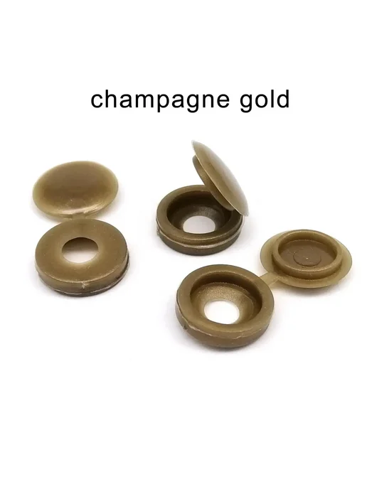 Нет бренда Декоративные заклепки champagne gold 100шт, 100 шт