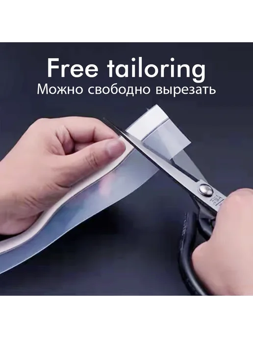 Нет бренда Силиконовая уплотнительная лента для дверей 3 м Белый, White, 3 м, фото 4