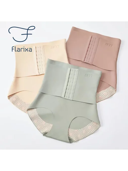 Flarixa Женское Корректирующее Нижнее Белье 2-в-1 С Подтяжко, розовый, фото 2