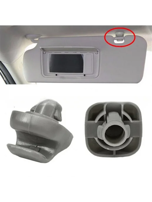Нет бренда Крепежный Зажим Для Солнцезащитного Козырька Honda 2PC-gray, вариант, фото 3