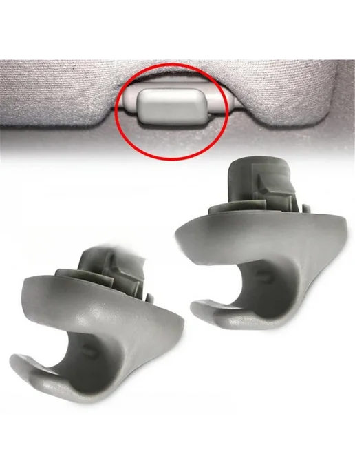 Нет бренда Крепежный Зажим Для Солнцезащитного Козырька Honda 2PC-gray, вариант, фото 5