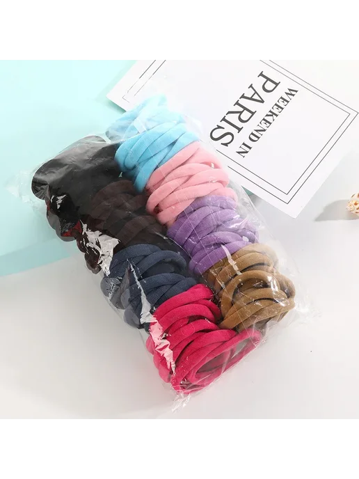 Нет бренда Веревки для волос набор Mix colors, вариант