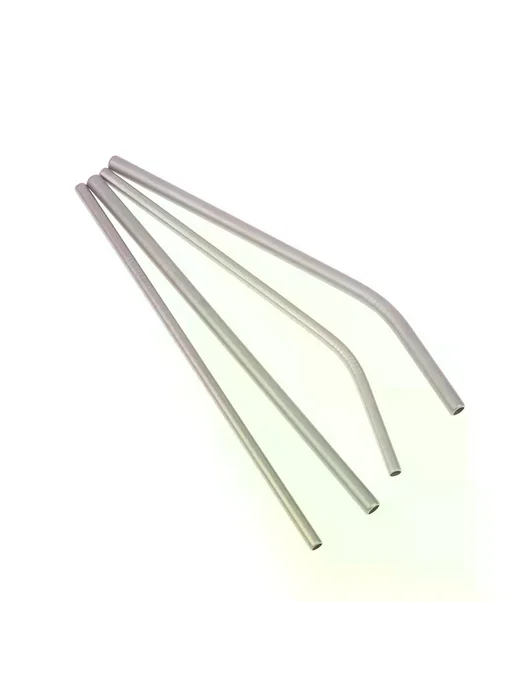 Нет бренда Титановые трубочки для напитков 8215mm straight, титан, фото 6