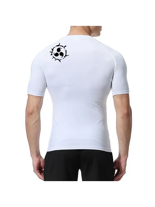 HooThreads Мужская Компрессионная Футболка для Тренировок, серый, фото 7