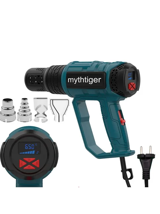 Нет бренда Промышленный термофен 220В Европейский разъем SET 2, 2, фото 2