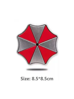 MOBIL Наклейки Umbrella Corporation 3D из металла A10
