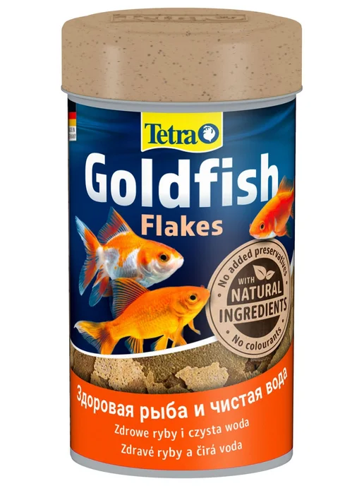 TETRA Корм для рыбок аквариумных хлопья Goldfish Floken 12 г, 20 г, 100 мл, фото 2