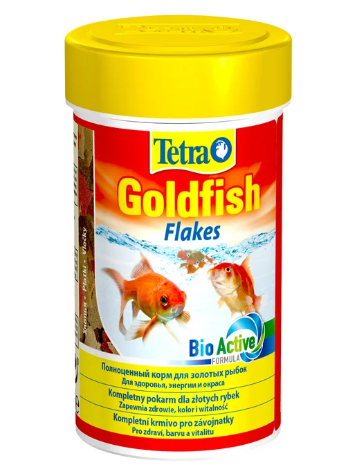 TETRA Корм для рыбок аквариумных хлопья Goldfish Floken 12 г, 20 г, 100 мл, фото 3