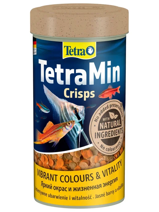 TETRA Корм для рыбок аквариумных чипсы TetraMin Crisps 100 мл, 250 мл, фото 2