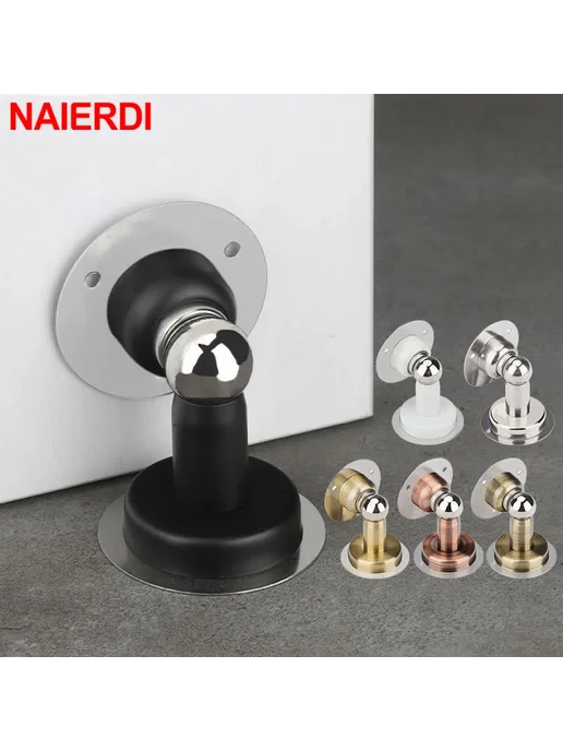 NAIERDI Дверной стопор из нержавеющей стали Yellow Bronze, зеленый, фото 2