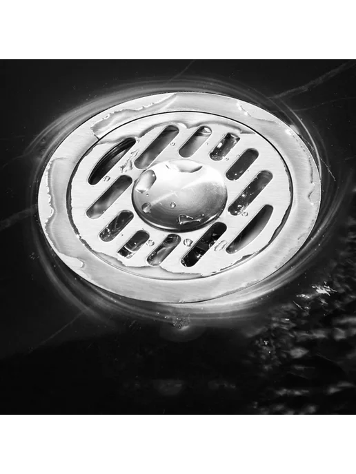 Нет бренда Дренажный трап из нержавеющей стали для туалета и душа 12cm, вариант, фото 6