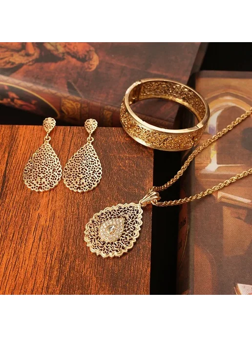 Herseygold Женский ювелирный набор в арабском стиле SET 2, вариант, фото 2