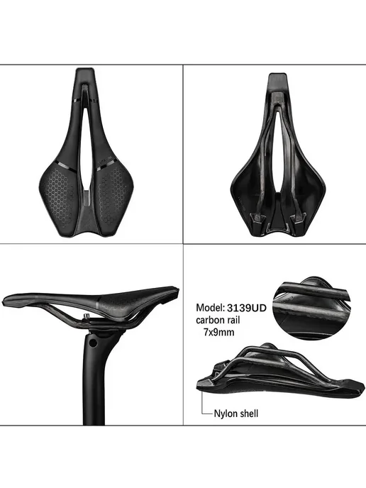 Нет бренда Велосипедное седло Carbon Fiber 3139UD 3139UD, вариант