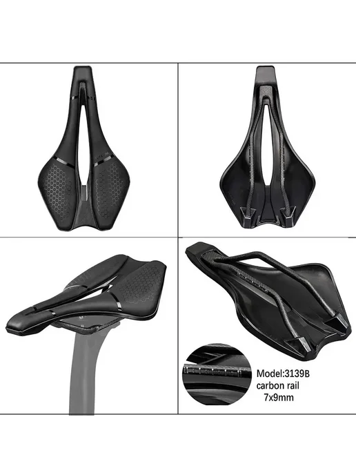 Нет бренда Велосипедное седло Carbon Fiber 3139UD 3139UD, вариант, фото 5