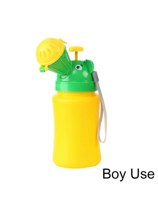 Нет бренда Детский портативный горшок yellow boy 1pc, желтый