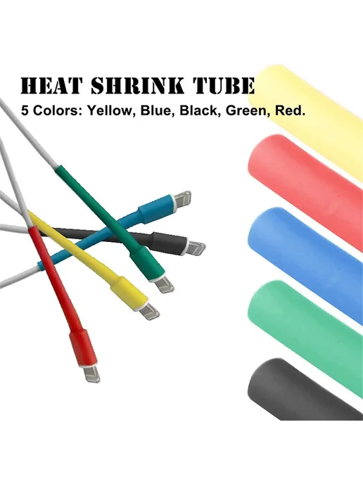 Нет бренда Термоусадочные трубки Best Heat Shrink Tube 328 шт. 328PCS(2, 328 шт, 328 шт, фото 3