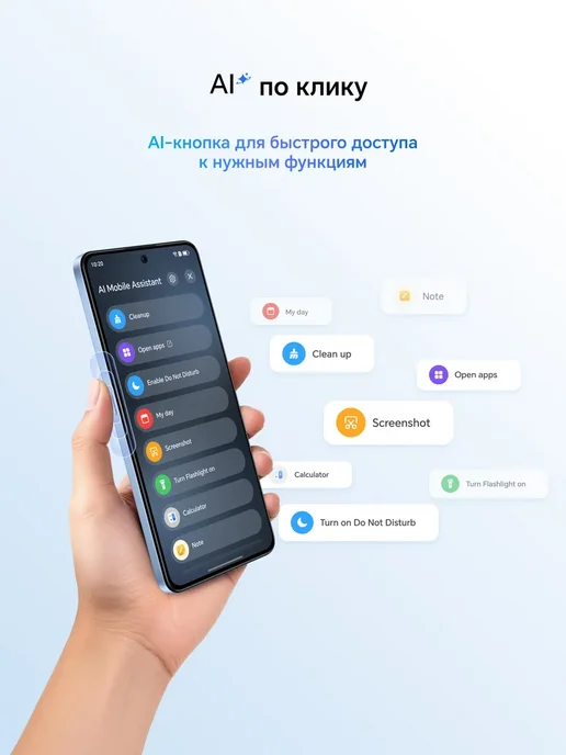 Смартфон HONOR X8D 8/256 ГБ, голубой, фото 5