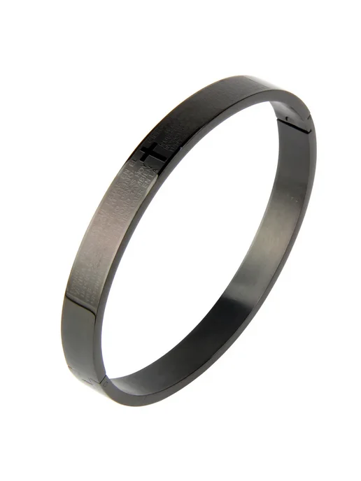 ATTYIRENA Браслет из нержавеющей стали Черный, Black, черный
