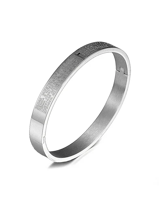 ATTYIRENA Браслет из нержавеющей стали Черный, Black, черный, фото 6