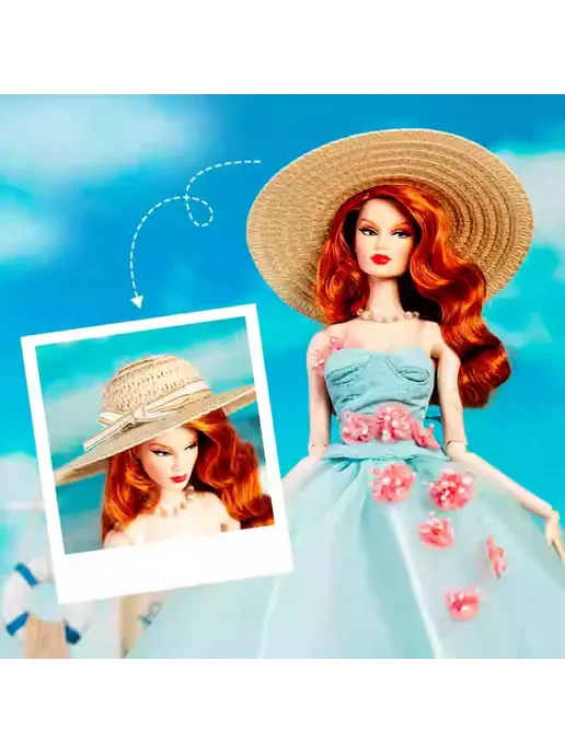 Xianxian Princess Аксессуары для кукол BJD 1 6 шапочка из шерсти и пляжная шл, вариант