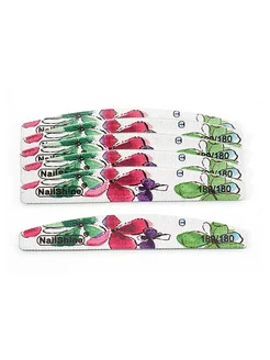 JEARLYU Набор пилок для ногтей 6шт 6PCs Grit180
