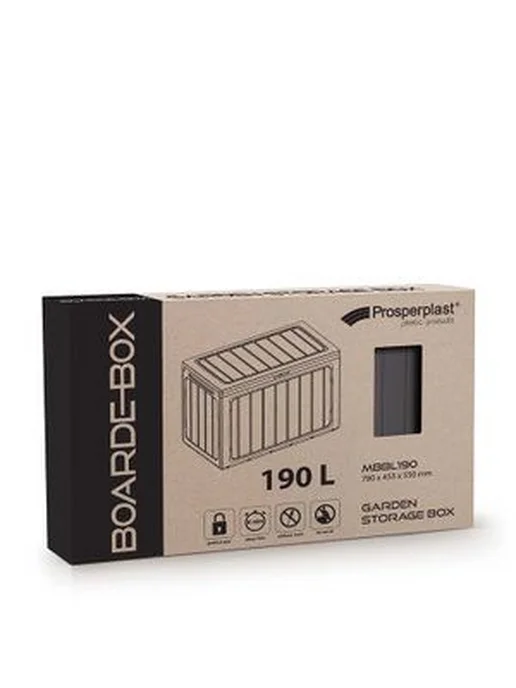 Prosperplast Ящик сундук садовый для хранения вещей Boardebox 190 л, 190 л, фото 4