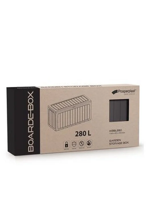 Prosperplast Ящик сундук садовый для хранения вещей Boardebox 190 л, 280 л, фото 4