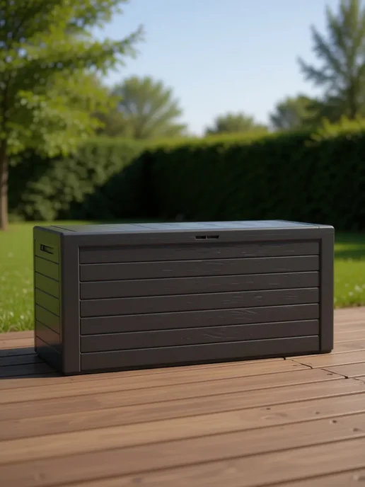Prosperplast Ящик сундук садовый для хранения вещей Woodebox 280 л, 280 л