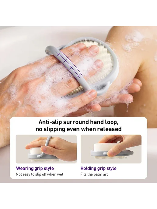 Avent Двухфункциональная массажная щетка для купания Philips, белый, фото 6