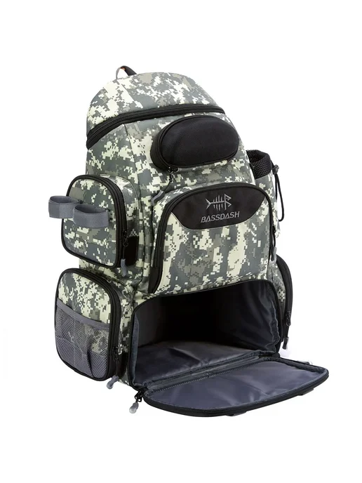 bassdash Рыболовный рюкзак Jungle Camo, вариант