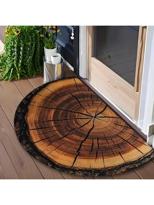 Нет бренда Коврик для прихожей VIKAMA цветочный 60x90cm 24x36inch, J F, 50x80cm 20x31inch, фото 4