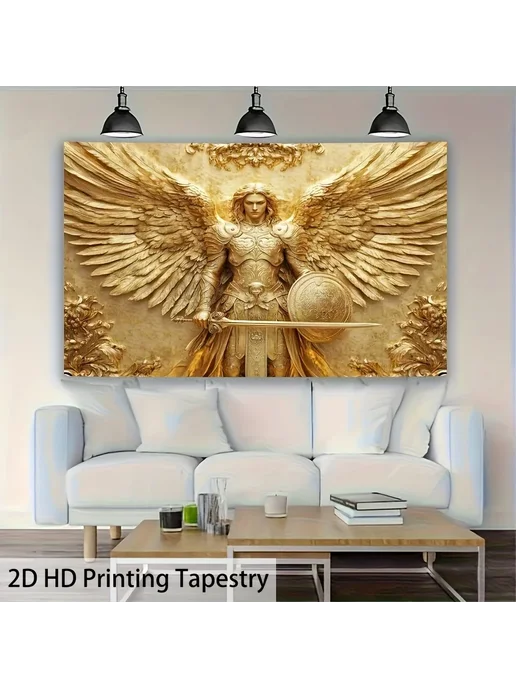 Нет бренда Панно VIKAMA «Архангел Михаил» 150x200cm 59x79inch, Архангел Михаил 59x79inch, фото 3