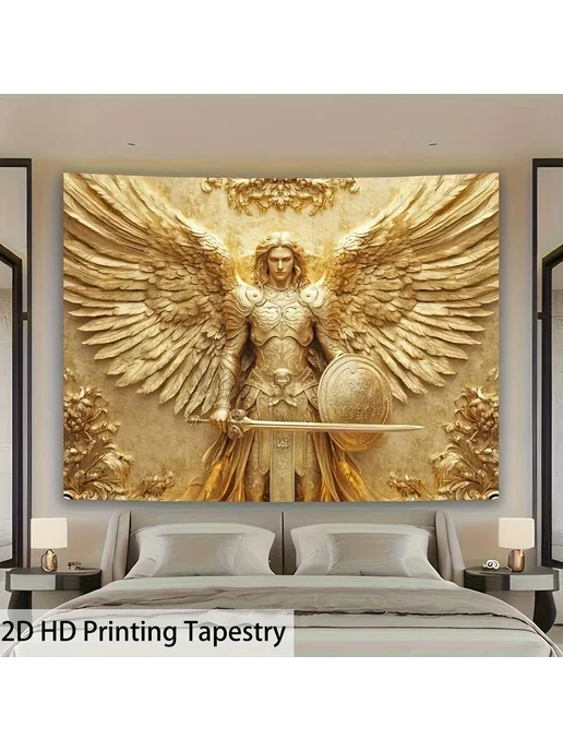 Нет бренда Панно на стену «Архангел Михаил», 2D HD Printing, 150x130 см, VIKAMA 90x150cm 36x59inch, фото 6