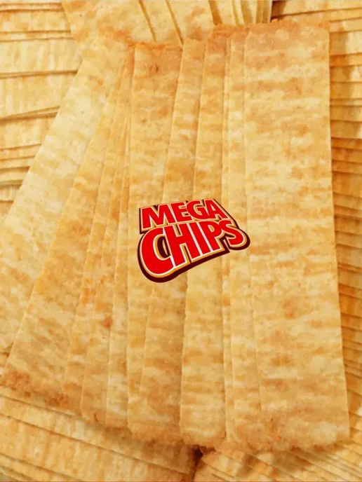 Mega Chips Чипсы говядина по-японски, тако, копчености, лук 4х100г, 100 г, фото 2