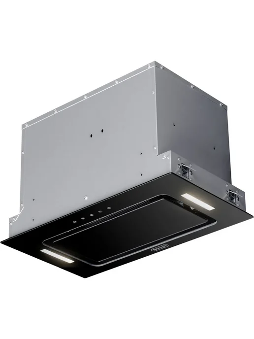 DeLonghi Вытяжка для кухни встраиваемая ORIO 608 NB 52 см, черный, фото 8
