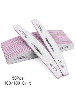 countonme Пилки для ногтей 50 шт. 100 180 Grit