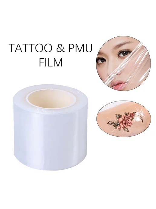 TNT TATTOO Прозрачные пленки для татуажа 42мм*200мм одноразо, прозрачный, фото 2