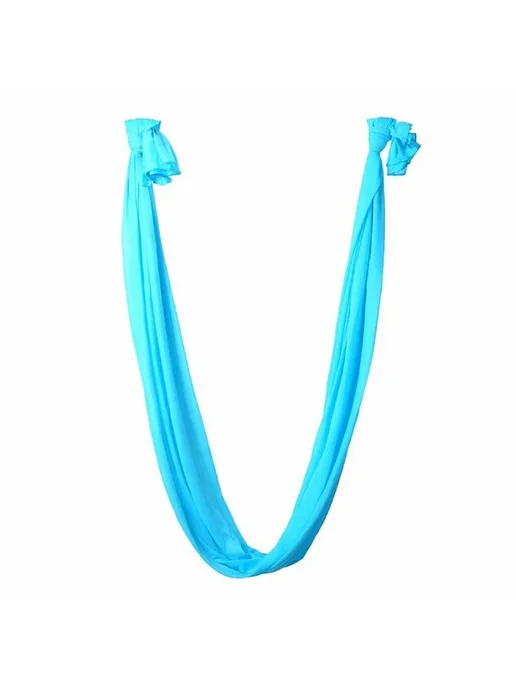 Нет бренда Йога-гамак фиолетовый полиамид 2.8х1м Sky blue, 1 м