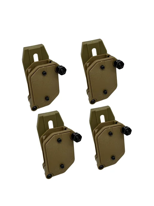 Нет бренда Подсумок тактический IPSC, ABS пластик, 2 шт, 4 шт