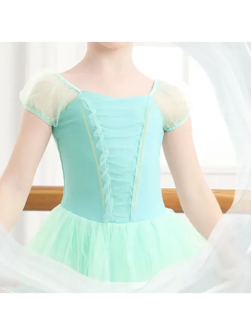 DayDance Балетное платье-пачка для девочек, розовый, фото 4